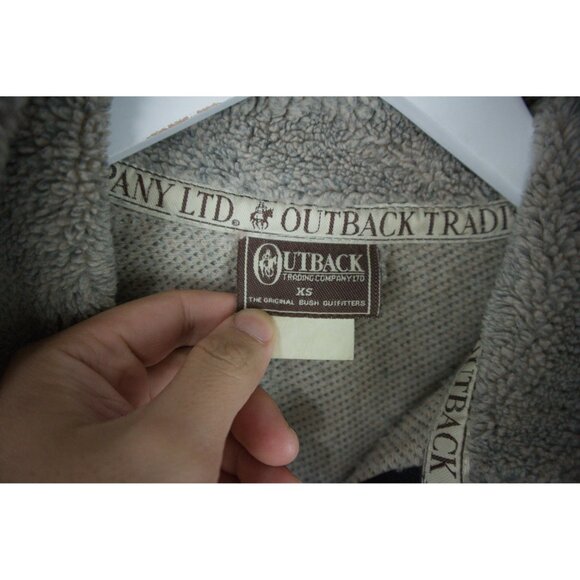 Outback Trading Company Buffalo All Over Fleece Jacket XS - Picture 5 of 6